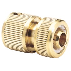 Draper EXPERT Brass 1/2" Garden Hose Connector