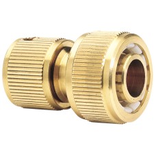 Draper EXPERT Brass 3/4" Garden Hose Connector