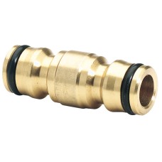 Draper EXPERT Brass 1/2" Two Way Coupling