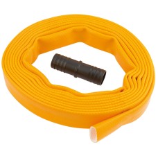 Draper HEAVY DUTY 5m x 25mm Layflat Hose - supplied with Adaptor