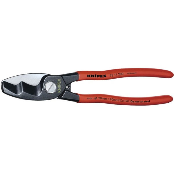 Draper Knipex 200mm Copper or Aluminium Only Cable Shear Draper Knipex 200mm Copper or Aluminium Only Cable Shear