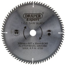 Draper EXPERT TCT Saw Blade 305 x 30mm (80T)