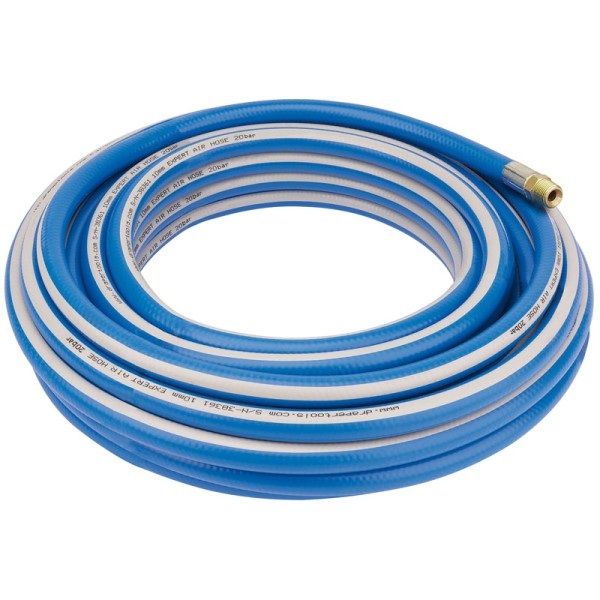 Draper EXPERT 15m 1/4" BSP 6mm Bore Air Line Hose Draper EXPERT 15m 1/4" BSP 6mm Bore Air Line Hose