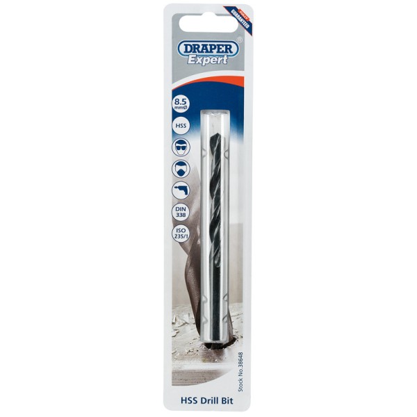 Draper EXPERT 8.5mm HSS Drill Draper EXPERT 8.5mm HSS Drill