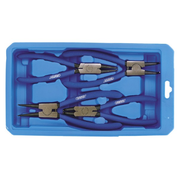 Draper Internal and External Circlip Pliers Set (4 Piece) Draper Internal and External Circlip Pliers Set (4 Piece)