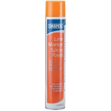 Draper 750ml Orange Line Marker Spray Paint