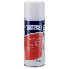 Draper 400ml Heavy Duty Spray Adhesive