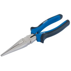 Draper 200mm Soft Grip Long Nose Pliers