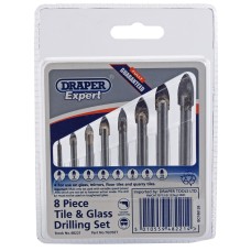 Draper EXPERT Tile and Glass Drilling Set (8 Piece)