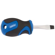 Draper 6.0 x 38mm Plain Slot Screwdriver with Soft Grip Handles