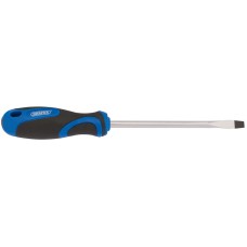 Draper 6.0 x 150mm Plain Slot Screwdriver with Soft Grip Handles