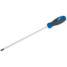 Draper No.2 x 250mm PZ Type Screwdriver with Soft Grip Handles