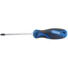 Draper No.2 x 100mm Cross Slot Screwdriver with Soft Grip Handles