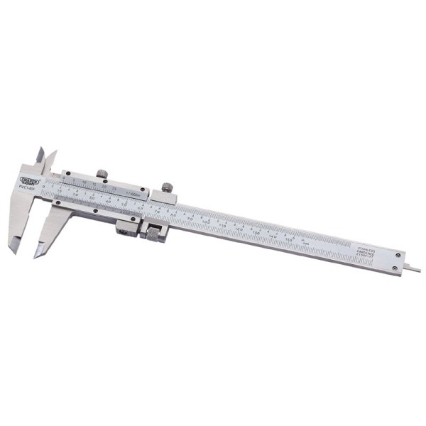 Draper EXPERT 0 - 140mm Vernier Caliper with Fine Adjustment Draper EXPERT 0 - 140mm Vernier Caliper with Fine Adjustment