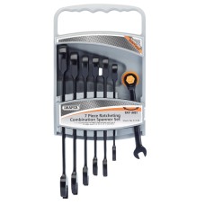 Draper Hi-Torq® Metric Ratcheting Combination Spanner Set (7 Piece)