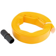 Draper HEAVY DUTY 5m x 32mm Layflat Hose - supplied with Adaptor