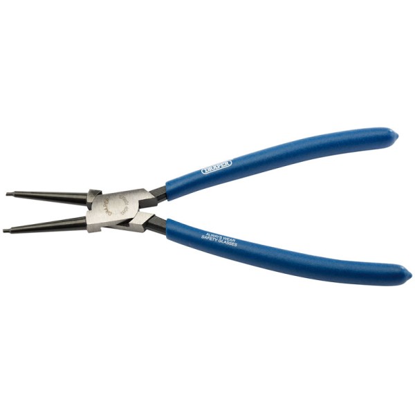 Draper 225 Internal Straight Circlip Pliers Draper 225 Internal Straight Circlip Pliers
