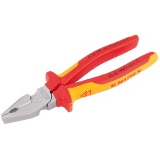 Draper Knipex 200mm Fully Insulated High Leverage Combination Pliers