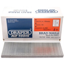 Draper 45mm Brad Nails (5000)