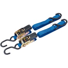 Draper 250kg Ratcheting Tie Down Straps (3.5m x 25mm) (2 Piece)