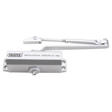 Draper Adjustable Automatic Door Closer for Doors Between 25kg and 45Kg