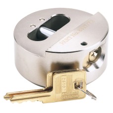 Draper EXPERT 73mm Diameter Solid Steel Padlock with Concealed Hardened Steel Shackle and 2 Keys