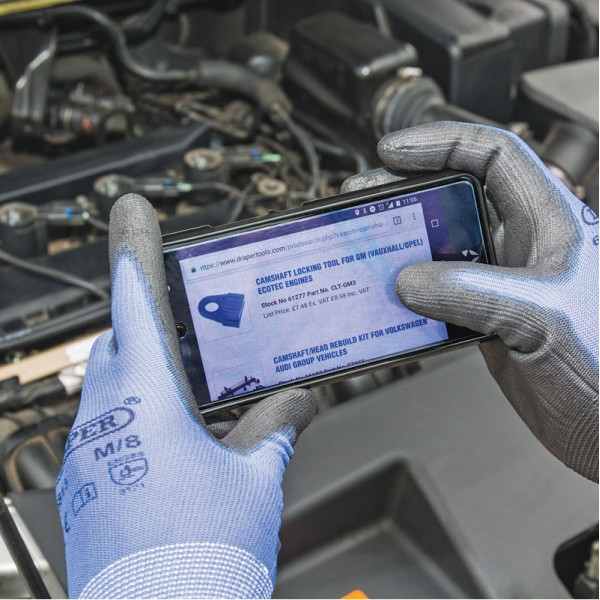 Draper Hi-Sensitivity (Screen Touch) Gloves - Large Draper Hi-Sensitivity (Screen Touch) Gloves - Large