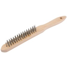 Draper 3 Row Wire Scratch Brush Draper 3 Row Wire Scratch Brush