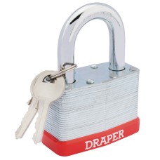 Draper 65mm Laminated Steel Padlock