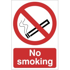 Draper 'No Smoking' Prohibition Sign