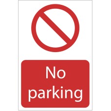 Draper 'No Parking' Prohibition Sign