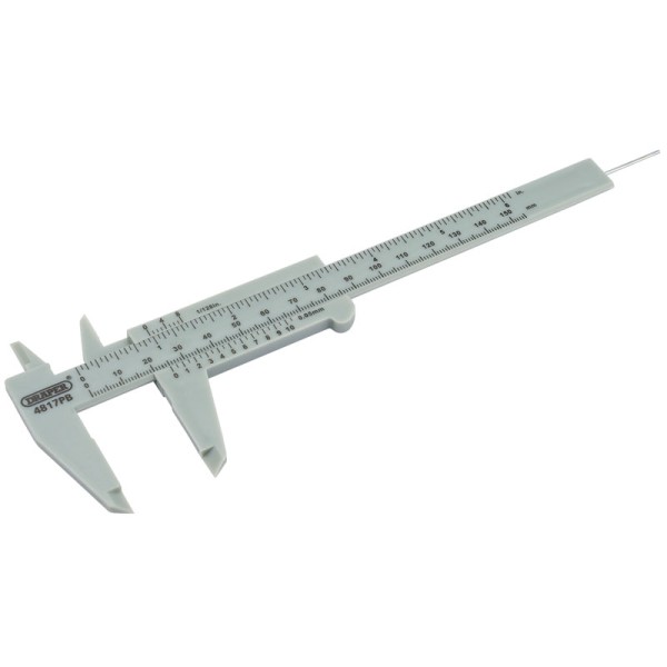 Draper 0 - 150mm or 6" Vernier Caliper Draper 0 - 150mm or 6" Vernier Caliper