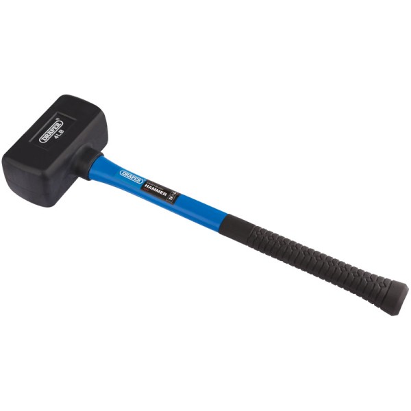 Draper Rubber Deadblow Mallets with Fibreglass Shafts (1.8kg/64oz) Draper Rubber Deadblow Mallets with Fibreglass Shafts (1.8kg/64oz)