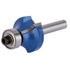 Draper 1/4" Rounding 25 x 7mm Radius TCT Router Bit