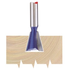 Draper 1/4" Dovetail 14mm Dia. TCT Router Bit