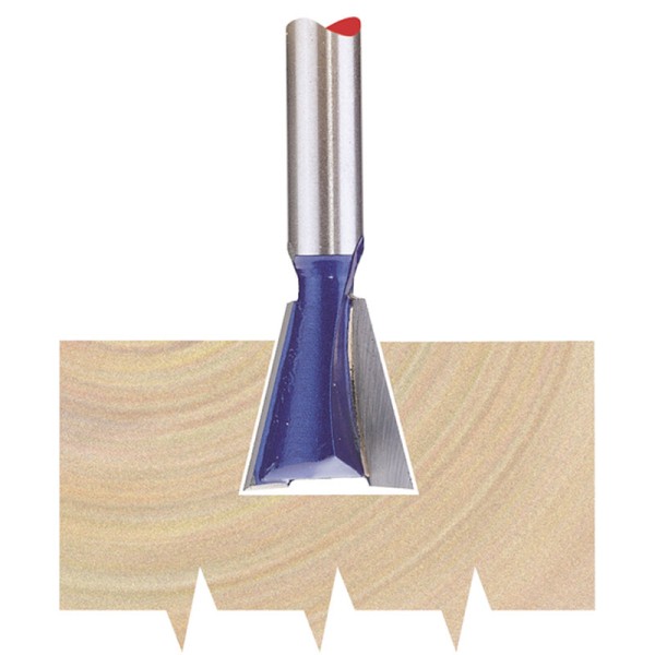 Draper 1/4" Dovetail 14mm Dia. TCT Router Bit Draper 1/4" Dovetail 14mm Dia. TCT Router Bit