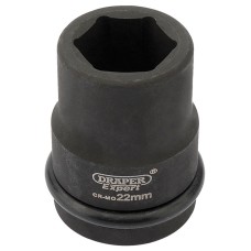 Draper EXPERT 22mm 3/4" Square Drive Hi-Torq® 6 Point Impact Socket