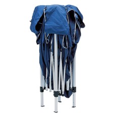 Draper 3m x 3m Blue Concertina Gazebo