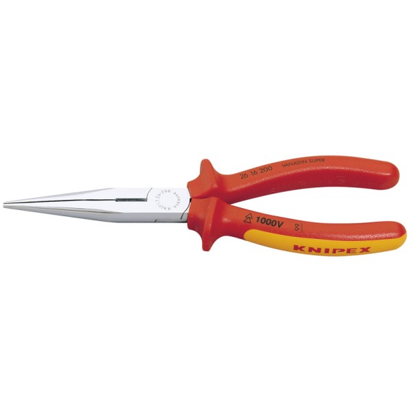 Draper Knipex 200mm Fully Insulated Long Nose Pliers Draper Knipex 200mm Fully Insulated Long Nose Pliers