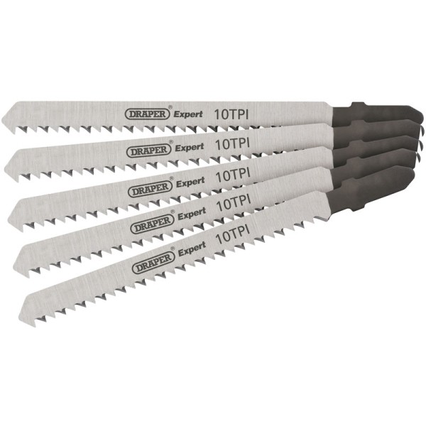 Draper EXPERT DT101B 100mm Jigsaw Blade Set (5 Piece) Draper EXPERT DT101B 100mm Jigsaw Blade Set (5 Piece)