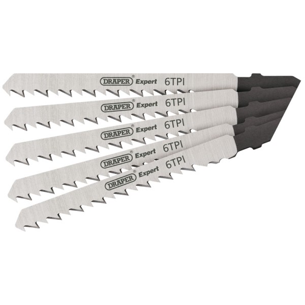 Draper EXPERT DT101D 100mm Jigsaw Blade Set (5 Piece) Draper EXPERT DT101D 100mm Jigsaw Blade Set (5 Piece)