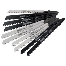 Draper EXPERT Assorted Jigsaw Blade Set (10 Piece)