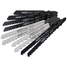 Draper EXPERT Assorted Jigsaw Blade Set (10 Piece)