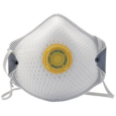 Draper EXPERT FFP3 NR Moulded Dust Masks (Pack of 2)