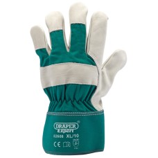 Draper EXPERT Premium Leather Gardening Gloves - XL