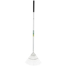 Draper Stainless Steel Soft Grip Lawn Rake