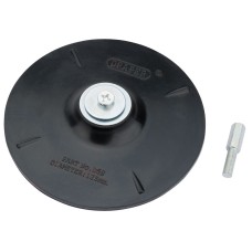 Draper 125mm Rubber Backing Disc