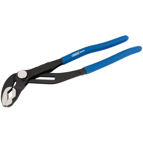 Draper EXPERT 300mm Push Button Heavy Duty Waterpump Pliers Draper EXPERT 300mm Push Button Heavy Duty Waterpump Pliers