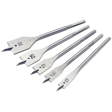 Draper EXPERT Flat Wood Bit Set (5 Piece)