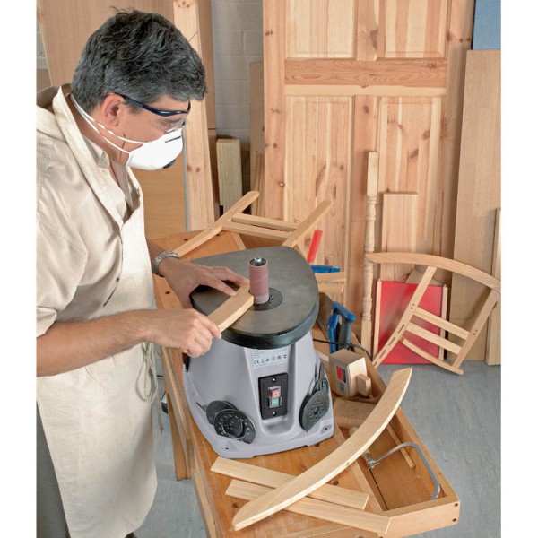 Draper 230V Bench Mounted Bobbin Sander (450W) Draper 230V Bench Mounted Bobbin Sander (450W)